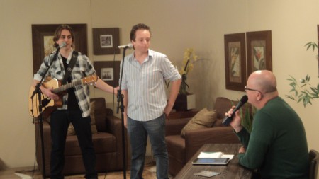 Lude e Léo no programa Chico Santos na RBA - Rio do Sul